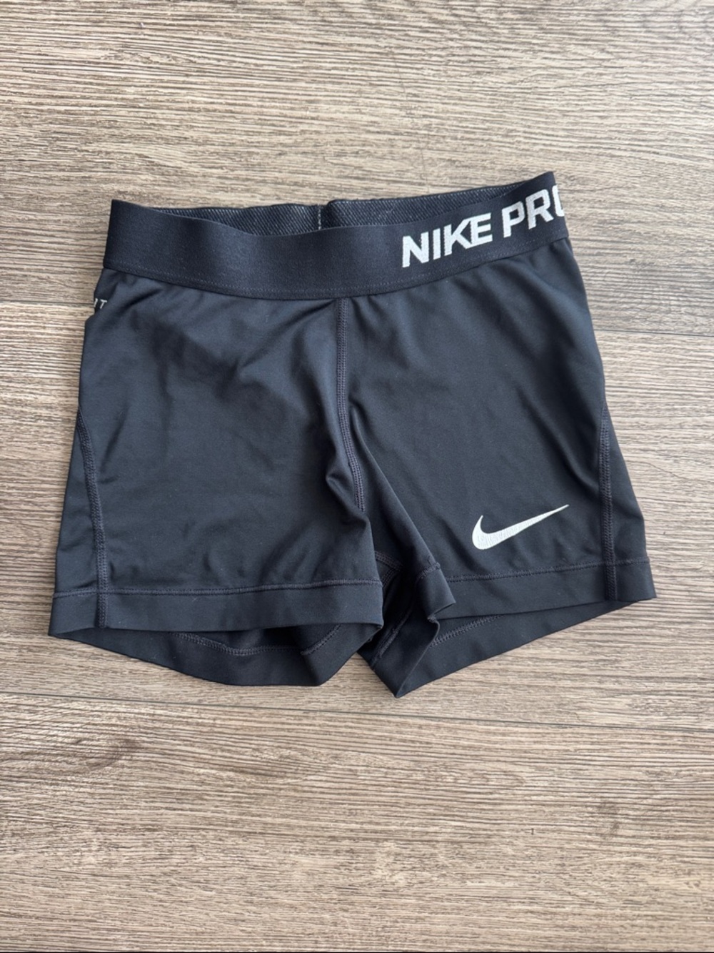 Girls XS Nike Black Compression Training Shorts